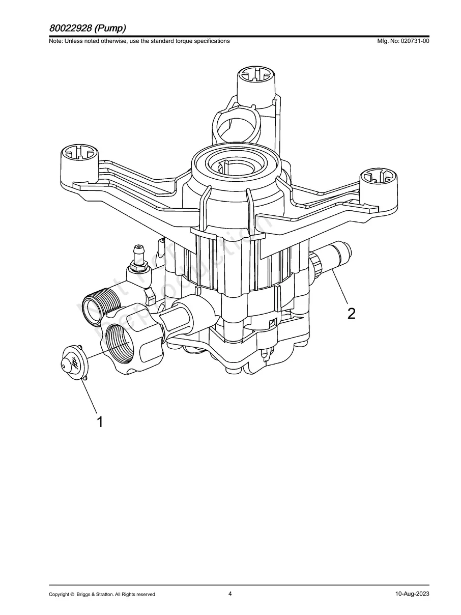 BRIGGS AND STRATTON, 020731-00, IPL.4